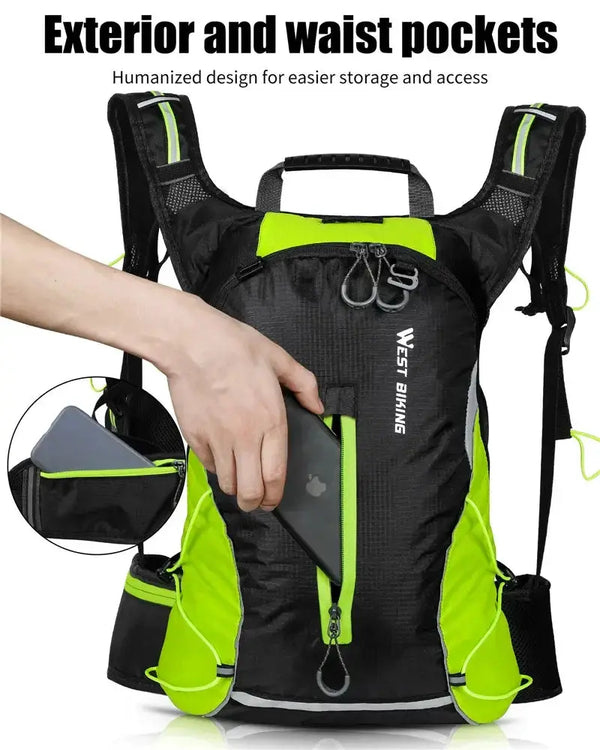 Cycling Backpack Hydration for Riders — product view 13