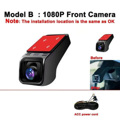 4K WiFi Dash Cam For Cars With App Control And 24H Parking Monitor - stepyours.com