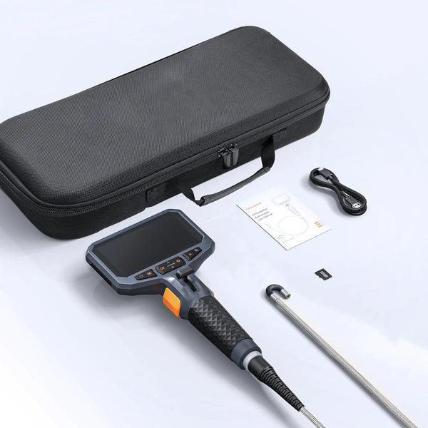 Teslong TD450S Borescope Four Point Five Inch Articulating Endoscope 1080P - stepyours.com