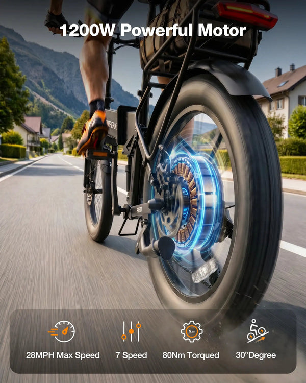 Hopepeak - Folding Ebike — product view 2
