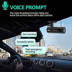4K WiFi Dash Cam For Car Front Camera 24H Parking Monitor Black Box - stepyours.com