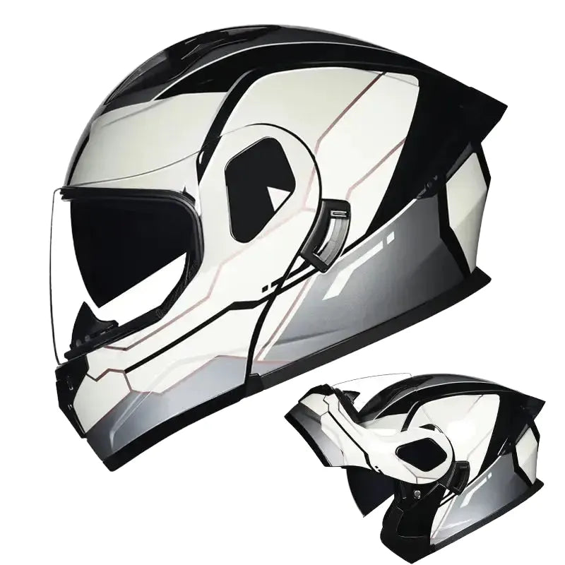 ORZ Modular Flip Helmet Dual Visor — product view 1