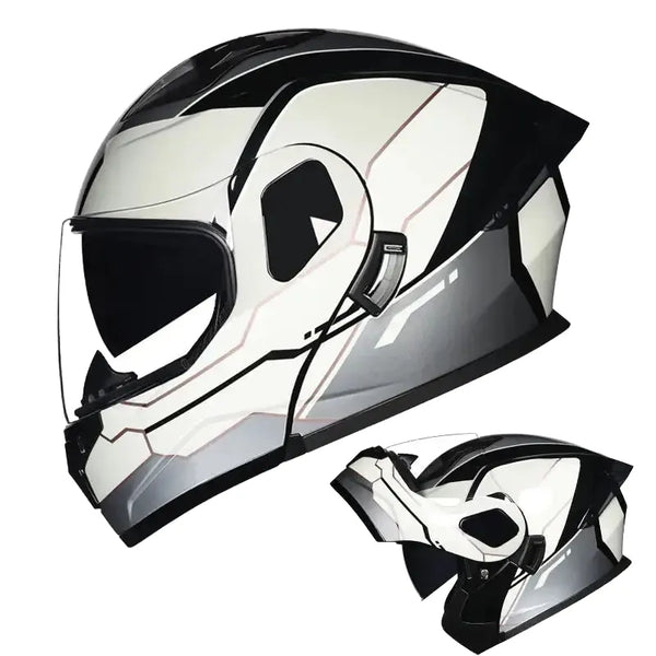 ORZ Modular Flip Helmet Dual Visor — product view 1