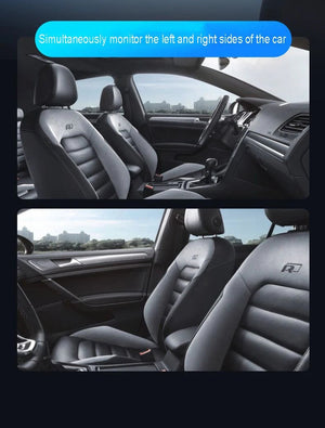 4K Quad Camera Hidden Dash Cam With App Night Vision Motion Detection Parking - stepyours.com