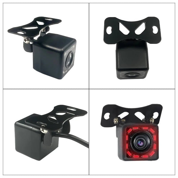Hippcron Front And Rear Reverse Camera Night Vision Waterproof Distance Scale - stepyours.com