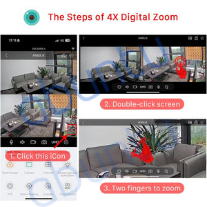 8MP 4K Solar WiFi Outdoor Camera Built In Battery Dual Lens 2K Surveillance - stepyours.com