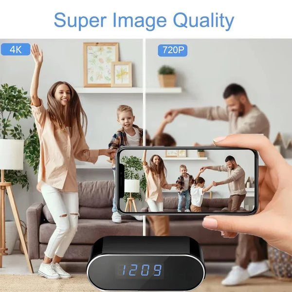New 4KHD Mini WiFi Camera for Improved Clarity, Infrared Night Vision, Remote Viewing, Motion Detection, Wireless Mini Camera by stepyours.com