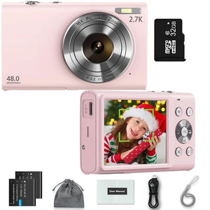 4K Vlogging Camera 42.4MP Sensor With 2.8 Inch Screen Camcorder For Photography - stepyours.com
