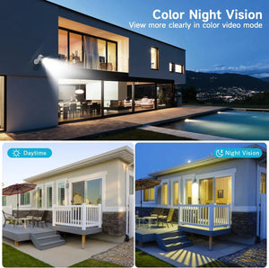 XVIM Solar Security Camera 1080P Wireless Battery Powered Outdoor Smart Motion - stepyours.com
