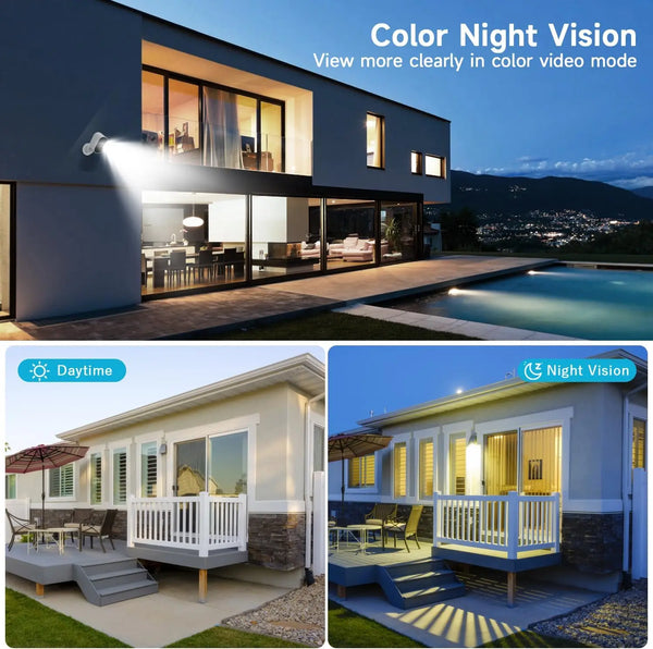 XVIM Solar Security Camera 1080P Wireless Battery Powered Outdoor Smart Motion - stepyours.com