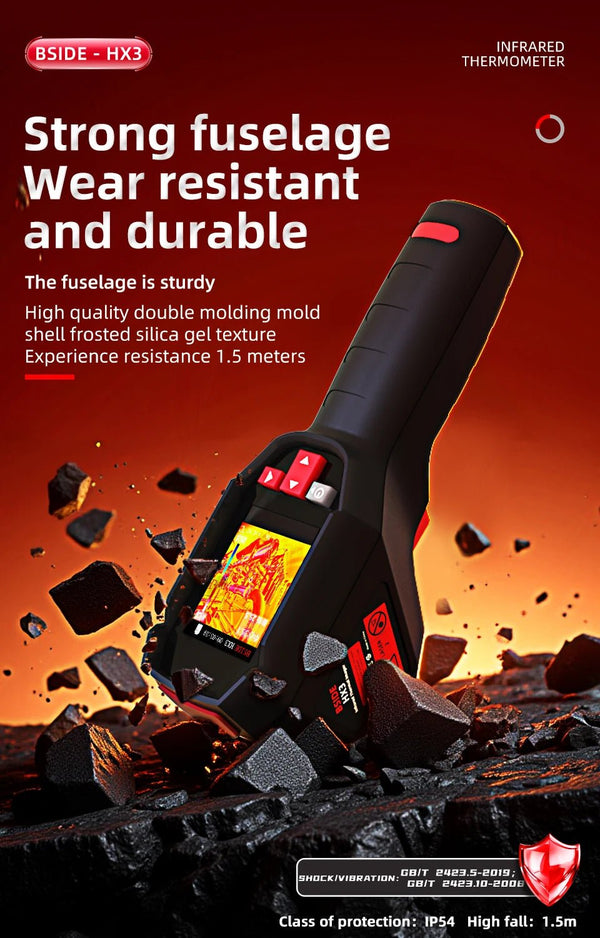 BSIDE HX3 Handheld Thermal Imaging Camera - For PCB, Pipes And Fire Safety - stepyours.com