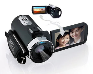 Portable Digital Camera 2 In 1 Photo Video Recorder With 18X Zoom 3 Inch Screen - stepyours.com