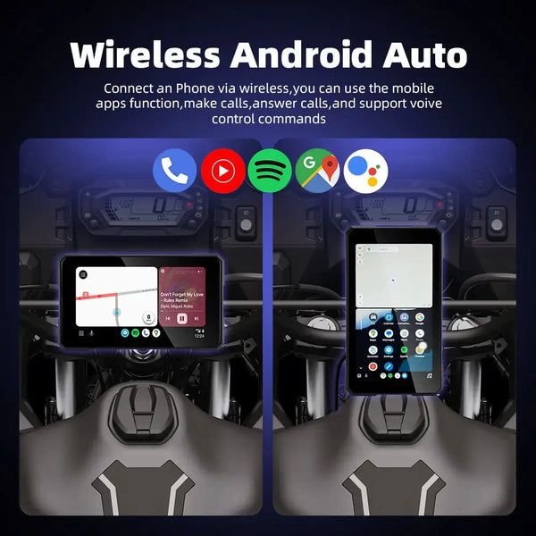 Wireless CarPlay Motorcycle GPS Screen — product view 5