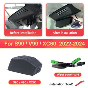 4K Dash Cam For Volvo XC Series And Polestar 2 Ultimate Safety Ultra HD Car DVR - stepyours.com