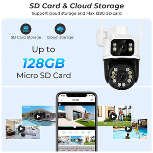 ASECAM 12MP 6K WiFi Camera - 8X Zoom With AI Human Detection Auto Tracking - stepyours.com