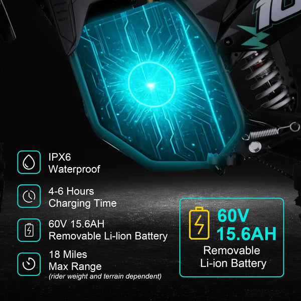 Kooz Electric Dirt Bike - Fast — product view 4