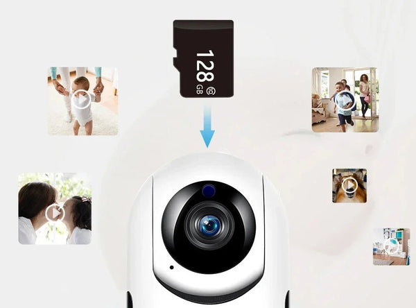 YCC365 Plus IP Camera Wireless Auto Tracking Night Vision 3MP Indoor Security - stepyours.com