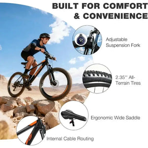 Inch Carbon Steel Mountain Bike Frame — product image 6