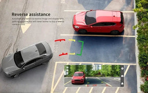 4 Channel Car Dash Cam With WiFi FHD 1080P Front Left Right Rear Night Vision - stepyours.com
