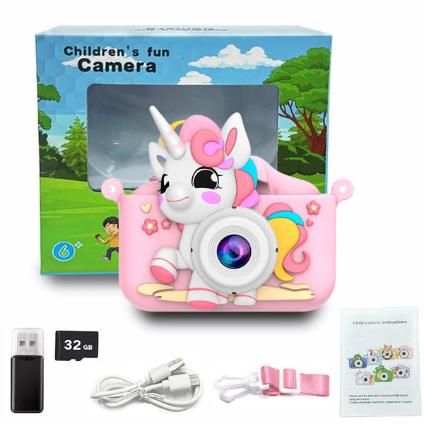 Kids Digital Camera 1080P HD 2 Inch Screen Video Recording Toy Gift - stepyours.com