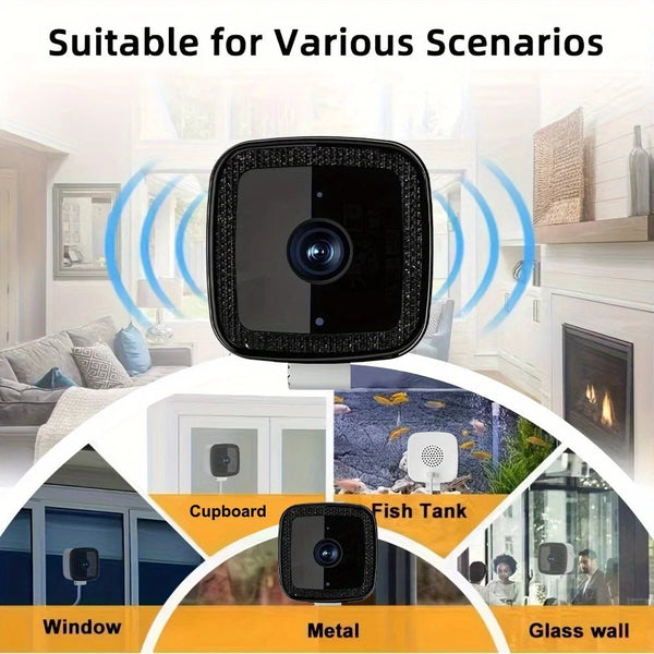 1080P WiFi Window Camera Full Color Night Vision Two Way Audio Baby Monitor - stepyours.com