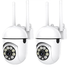 BoyKeep 2 Pack Wireless 1080P Security Cameras With Color Night Vision - stepyours.com