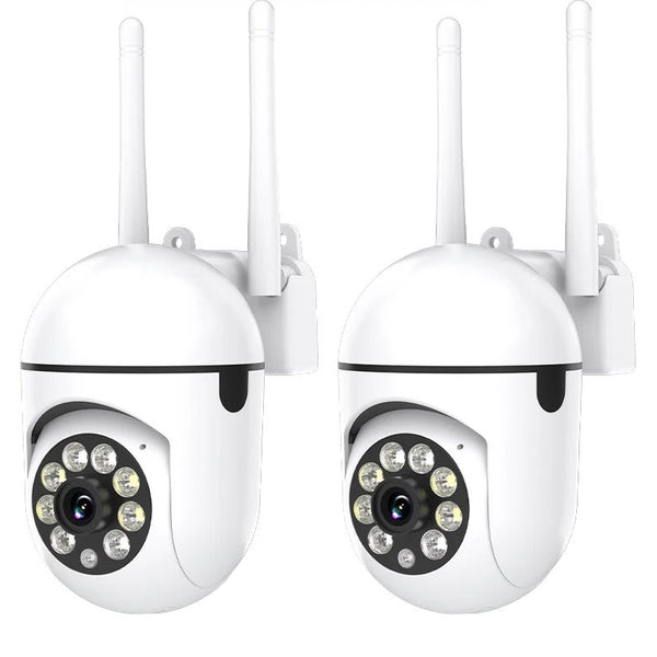 BoyKeep 2 Pack Wireless 1080P Security Cameras With Color Night Vision - stepyours.com
