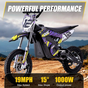 KOOZ Kids Electric Dirt Bike - Pro — product view 6
