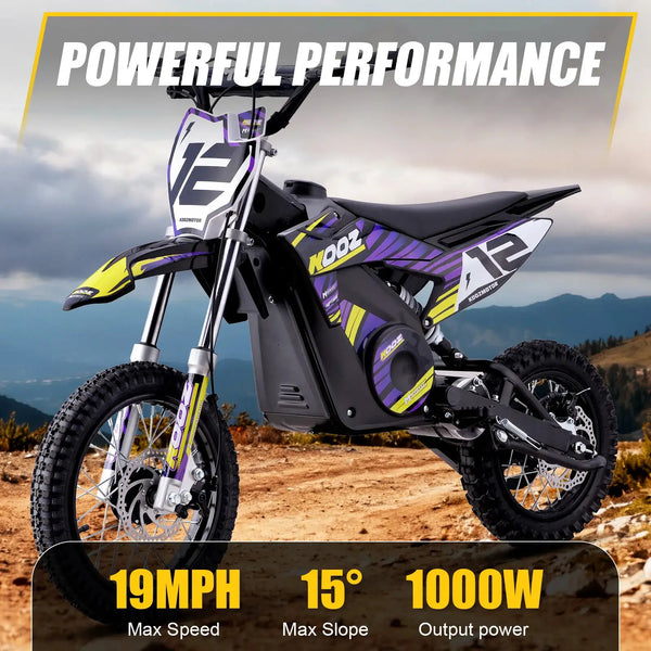 KOOZ Kids Electric Dirt Bike - Pro — product view 6