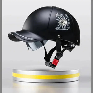 Retro Baseball Cap Safety Helmet — product view 6