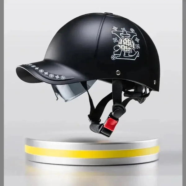 Retro Baseball Cap Safety Helmet — product view 6