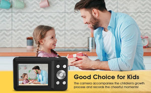 HD 1080P Kids Beginner Camera LCD 16X Zoom Compact Rechargeable - stepyours.com