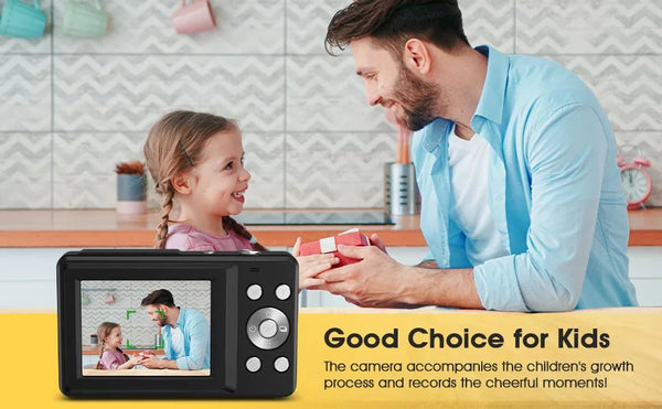 HD 1080P Kids Beginner Camera LCD 16X Zoom Compact Rechargeable - stepyours.com