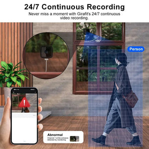 1080P WiFi Window Camera Full Color Night Vision Two Way Audio Baby Monitor - stepyours.com