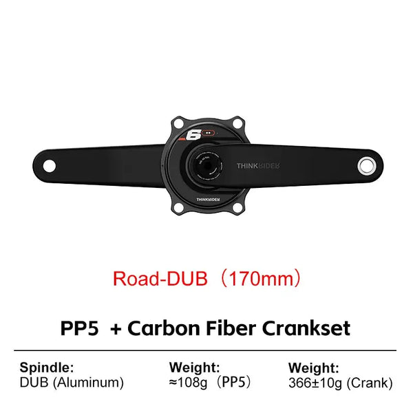 ThinkRider Carbon Power Crankset — product view 14
