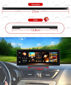 OBDPEAK K8 Pro Dash Cam Front 5K Rear 1080P CarPlay Android Auto 11.3 AI Screen - stepyours.com