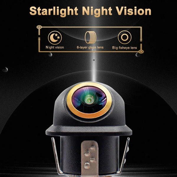 Smartour AHD CVBS CCD Fisheye Rear View Camera 1080P Night Vision Waterproof - stepyours.com