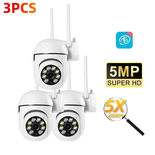 OKam Pro Indoor 8MP WiFi IP Camera - Smart Tracking And 355 Degree Pan - stepyours.com