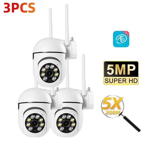 OKam Pro Indoor 8MP WiFi IP Camera - Smart Tracking And 355 Degree Pan - stepyours.com