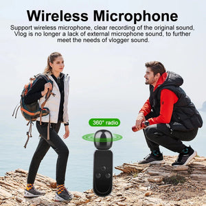 Ourlife 5K 30FPS Action Camera 2 Inch LCD 170 Degree Waterproof Remote Control - stepyours.com