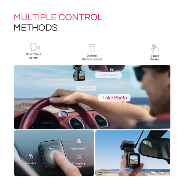 Vantrue E1 Pro 4K Mini Dash Cam Starvis Night Vision HDR WiFi GPS 1TB - stepyours.com