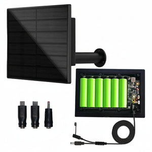 4W Waterproof Solar Panel 5V Output Micro USB Type C For 18650 Battery Charging - stepyours.com