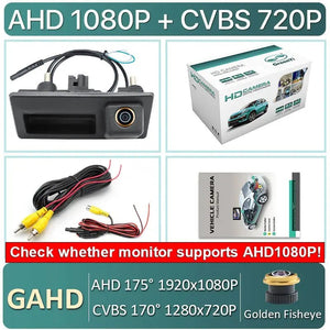 AHD 1080P Rear View Camera for VW Passat Golf Jetta Polo 170 Degree Wide - stepyours.com