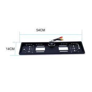 Car Rear View Camera EU License Plate Frame Waterproof Night Vision LED 4 8 - stepyours.com