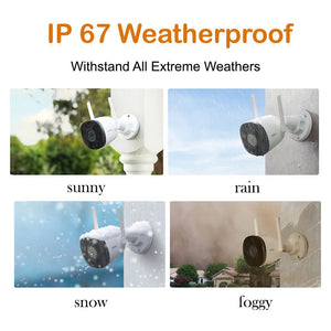 IMOU Outdoor Bullet 2C 5MP WiFi Camera Weatherproof AI Human Detection - stepyours.com