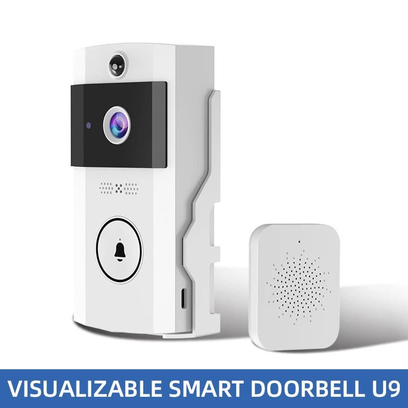 Solar Wireless Outdoor Video Doorbell 2K IP65 Weatherproof - stepyours.com