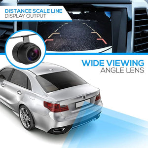 IP68 Waterproof Car Rear View Camera Night Vision 170 Degree HD Backup Monitor - stepyours.com