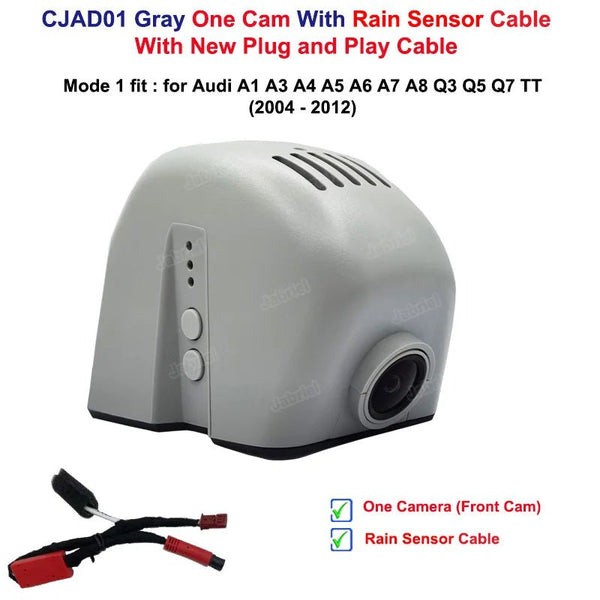 Plug And Play Audi Dash Cam With App Control 1080p Front Camera A3 A4 A5 A6 Q5 Q7 - stepyours.com