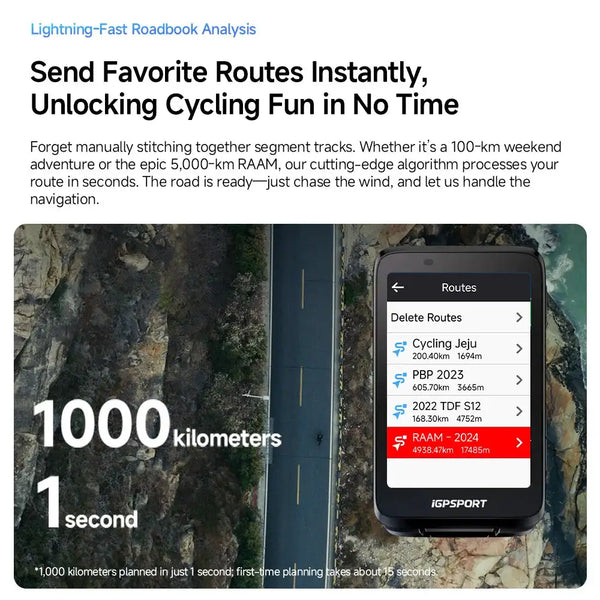 Waterproof Cycling GPS Computer — product view 2