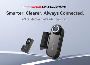 DDPAI N5 Dual 4K HDR Dash Cam Front And Rear AI Night Vision WiFi 6 GPS ADAS - stepyours.com